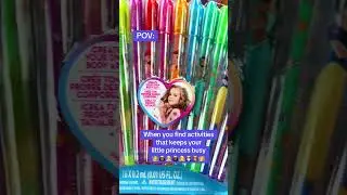 Glitter Body Art Pens Spark Creativity & Shine! #glitter #bodyart #littleprincess