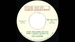 FUNKY SOUL: Vicki Williams - Your Love Makes Me Stay When I Know I Should Go