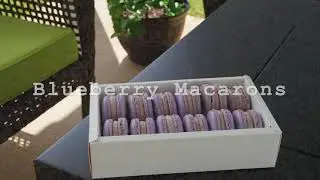 Resep Macaron Blueberry Sederhana