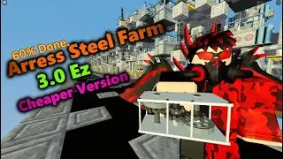 Building 60% Of Arress Steel Farm Pt 7 *Ep12* | Roblox Islands