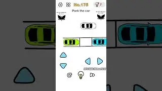 #175 - Brain out level 175 - Park the car