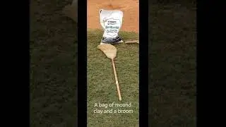 how to repair a pitching mound