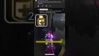 1-2 SECONDS to HEAL 💉with this BUFF🤯 #identityv #第五人格 #アイデンティティv