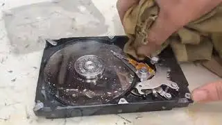 How to Clean and wash the  Hard drive for Recovery or Reuse.