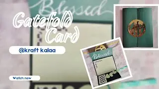 gatefold card idea | couple card |card making for husband | handmade gift for boyfriend | kraftkalaa
