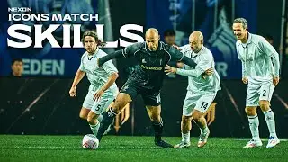 INCREDIBLE SKILLS BY HENRY, KAKA, SEEDORF, FIGO l NEXON ICONS MATCH
