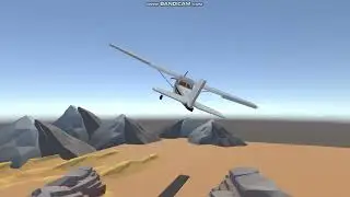 Uncharted Airplane Scene Re Create/ Low Poly Indie Game