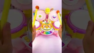 Satisfying Miniature : Pororo Mini Drum Fidget Toys #asmr #fidget #review