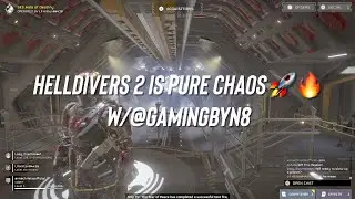 HELLDIVERS 2 IS PURE CHAOS 🚀🔥 W/@GamingByN8  [AnnaSkiGames]
