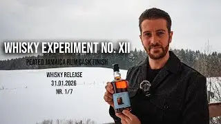 WHISKY EXPERIMENT NO. XII - peated Jamaica Rum Finish Whisky Release 31.01.2026 🥃