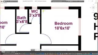 30x30 House Plan / 30x30 Ghar Ka Naksha / Bedroom
