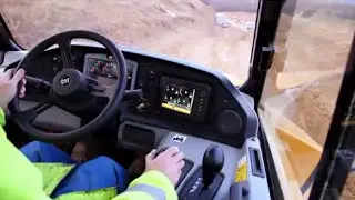 Cat&reg; B Series Articulated Trucks - Smooth, Fast Shifting (German)