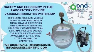 HPLC Solvent Degasser / High Vacuum Dessicator (+918691830215  or   info@aonescientific.com )