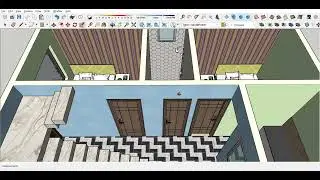 16' x 26'  Ground floor 3D House plan //   2BHK //3D  416 sqft area #houseplanner Ghar ka naksha
