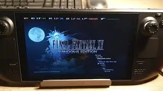 Steam Deck Gameplay Final Fantasy XV | 40Hz | Saturation 135 VibrantDeck