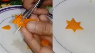 Orange 🍊 Peel Craft Star 🌟 Making Ideas | Creative Artist Tutorials