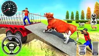 Animal Transport Truck Game - Farm Animals Transporter Truck Driver - Android Gameplay