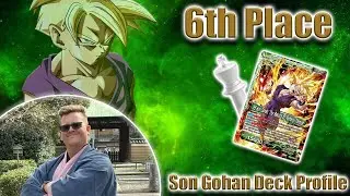 Top 8 Green Gohan deck profile by Robbie Rietze at the Top Cut Events July Online Master&rsquo;s Regional!