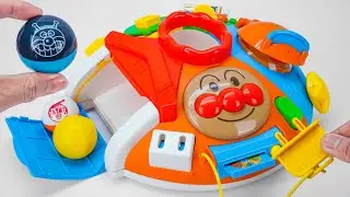 [Toy ASMR] Anpanman Fidget Board Big Fidget Toys 😊 Satisfying Unboxing ASMR 🍎 No talking