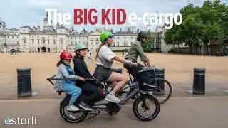 The ideal e-cargo bike for big kids (
