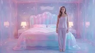 Sleeping on a Soft Jelly Bed 🌈😴 | Deep ASMR Sleep