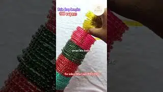 Rain drop bangles at 100 rupees | pongal offer #bangles #trendingbangles #trendingstyle #shopping