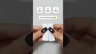 Difficult challenge!😱 #emoji #shortvideo #shorts #fyp #short