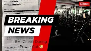 Power Cut + BMI Check Day 😂 | Unexpected Gym Vlog