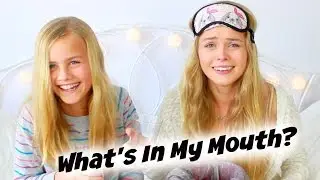 What's In My Mouth Challenge | Ella Victoria