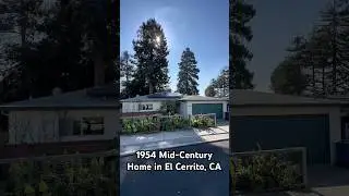 Дом середины XX века 1954 года постройки в Эль-Серрито, Калифорния #housetour #hometour #bayarea ...