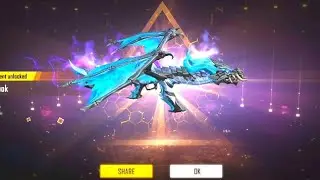 UPGRADING BLUR FLAME DRACO AK LEVEL 6 TO LEVEL 7 || NEW EMOTE ||  R.I.P  2000 DIAMOND💎💎||