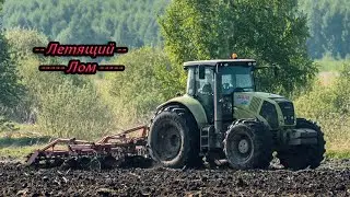 Трактор Claas Axion в бою! Человек и машина на пределе! Весна 2021! Сезон 2021!