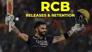 IPL 2024 - RCB Players Releases and Retention ✅ ft. Virat Kohli, Cameron Green