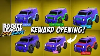 Huge Season 6 Reward Opening in Rocket League Sideswipe!🤩
