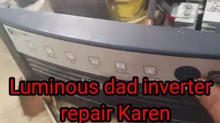 Luminous Eco watt 850 ded inverter Kaise repair Karen#electrical#haidertechnicalvlogs