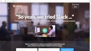 Slack - How To Sign In