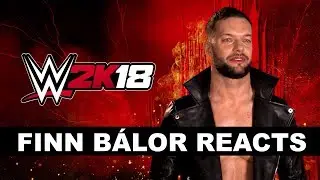 Finn B&aacute;lor Reacts to WWE 2K18 Cover Superstar Seth Rollins
