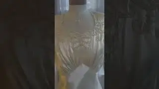 1930s Satin Ivory Gown