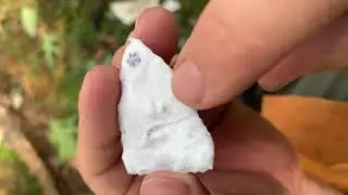 Live flint Knapping Jasper from California Desert