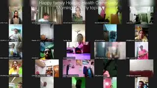 Happy family Holistic Health Community Morning Healthy topic