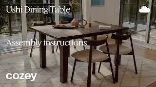 (EN) Ushi Dining Table - Assembly Guide