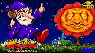 Wiz 'n' Liz  - Wiz [Sega / 1993] 4K 60FPS Speedrun