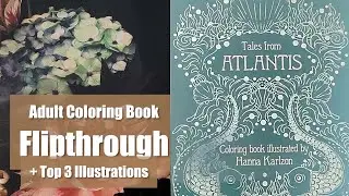 Mermaids and Mythical Sealife Coloring Book