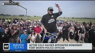 Yellowstone star appointed honorary Fort Worth police officer