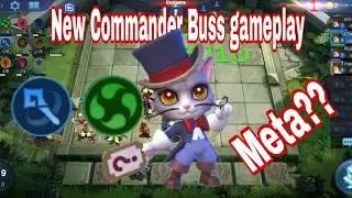 New Commander Buss gameplay | Magic Chess meta synergy |