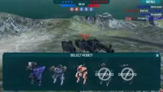 War Robo 2.9.0(13) Part 2 Prototype weapons and Robot's
