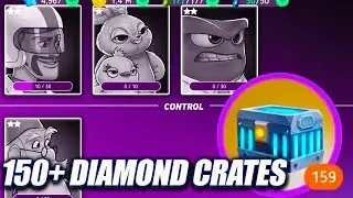 150+ Diamond Crate Opening! - Disney Heroes: Battle Mode