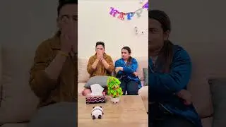 Tey this with your partner 😂😂 #ytshorts #husbandwife #viral #comedyshorts #funny #messymoments