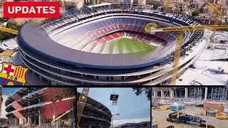 Camp Nou Roof & Slats Progress 😱The Most Important Phase Has Begun