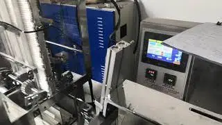200pcs group paper straw automatic wrapping machine